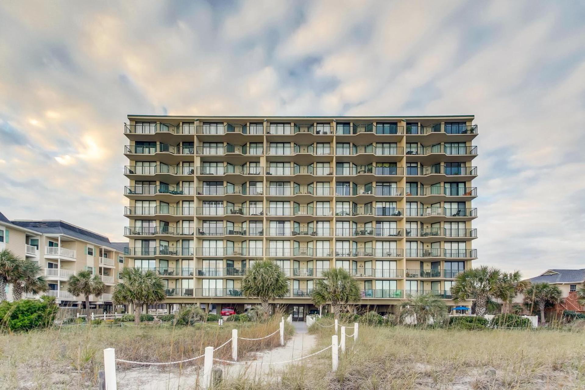 Beach Club III 9B - Oceanfront - Windy Hill Section Myrtle Beach Bagian luar foto