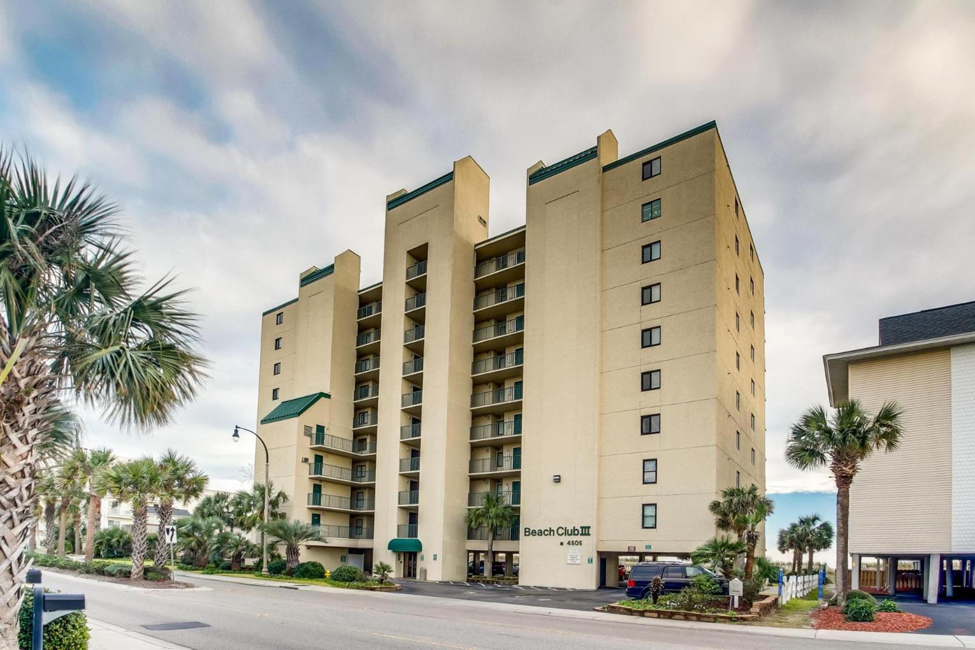 Beach Club III 9B - Oceanfront - Windy Hill Section Myrtle Beach Bagian luar foto